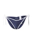 HOLLISTER Bikinihousut 'EAST COAST'  laivastonsininen / valkoinen
