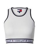 Tommy Jeans Neuletoppi  laivastonsininen / punainen / valkoinen