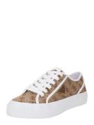 GUESS Matalavartiset tennarit 'Jelexa'  beige / kulta / valkoinen