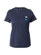 VERO MODA Paita  laivastonsininen / smaragdi / valkoinen