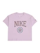 Nike Sportswear Paita  vaaleansininen / syreeni / tummanvioletti