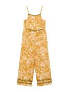 MANGO KIDS Overall 'PONTAO'  beige / sinappi / vihreä