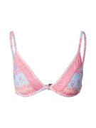 HOLLISTER Bikinitoppi  beige / vaaleansininen / lila / valkoinen