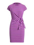 Lauren Ralph Lauren Mekko  tummanvioletti / valkoinen