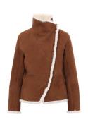 DreiMaster Vintage Talvitakki  kerma / ruskea