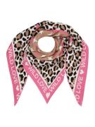 Zwillingsherz Huivi 'Leo Stern'  beige / vaalea pinkki / musta / valko...