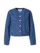 YAS Välikausitakki 'YASPRIKKA'  sininen denim / tummansininen