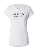 ARMANI EXCHANGE Paita  musta / valkoinen