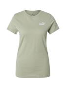PUMA Toiminnallinen paita 'ESS Small No. 1'  pastellinvihreä / valkoin...