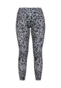 TALENCE Leggingsit 'Fashion Look'  harmaa / tummanharmaa / musta