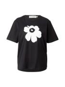 Marimekko Paita 'ERNA'  musta / valkoinen
