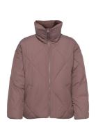 Anf Womens Outerwear Pink Abercrombie & Fitch