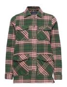 Raven Organic Cotton Flannel Overshirt Patterned Lexington Clothing