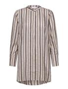 Long Shirt W. High Cuffs Beige Coster Copenhagen