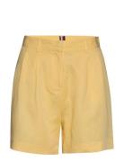 Linen Tencel Short Yellow Tommy Hilfiger