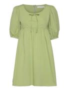 Lenny Mini Dress Green Faithfull The Brand