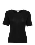 Bamboo - T-Shirt With Short Sleeve Black Lady Avenue