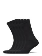 Socks 5-Pack Organic Cotton Black Resteröds