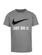 Nkb Swoosh Jdi Ss Tee Grey Nike