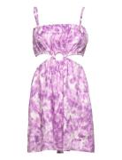 Zuma Mini Dress Purple Faithfull The Brand