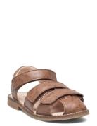 Addison Aop Sandal Beige Wheat