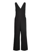 V-Neck Jumpsuit Black IVY OAK