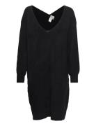 Yasemmy Ls Midi Knit Dress - Pb Black YAS