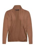 Vmzera Ls Cardigan Jrs Lt Brown Vero Moda