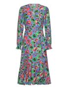 Yasarty Ls Midi Wrap Dress S. - Ca Patterned YAS