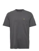 Relaxed Pocket T-Shirt Grey Lyle & Scott