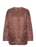 Anf Womens Outerwear Brown Abercrombie & Fitch