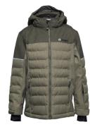 Nomo Melange Ski Jacket W-Pro 10000 Khaki ZigZag