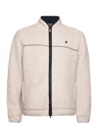 Chadwick Pile Jacket Cream Morris