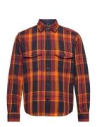D1. Heavy Twill Check Overshirt Patterned GANT