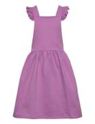 Silja Pinafore Dress Purple Ma-ia Family