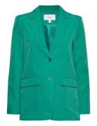 Vikamma Loose Blazer - Green Vila