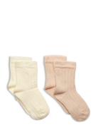 Ankle Sock - Rib Pink Minymo