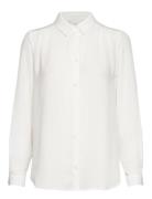 Vilucy Button L/S Shirt - Noos White Vila