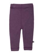 Legging, Soft Powder Drop Needle, Merino Wool Purple Smallstuff