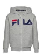 Balge Classic Logo Zip Hoody Grey FILA