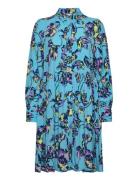 Yastopaz Ls Shirt Dress S. Blue YAS