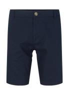 Regular Cotton Linen Shorts Navy Tom Tailor