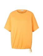 T-Shirt Fluent Batwing Orange Tom Tailor