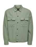 Onskennet Life Ls Linen Overshirt Green ONLY & SONS