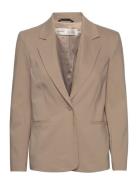 Zellaiw Classic Short Blazer Brown InWear