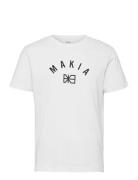 Brand T-Shirt White Makia