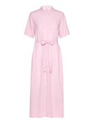 Cashmd Long Dress Pink Modström