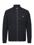 Unlined Ridge Bomber Navy Lyle & Scott