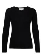 Wool & Cashmere Pullover Black Rosemunde
