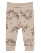 Leggings W.aop Beige Fixoni